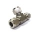 SS Tee Equal Connector Compression Double Ferrule OD Fitting Stainless Steel 304